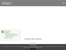Tablet Screenshot of bastida.es